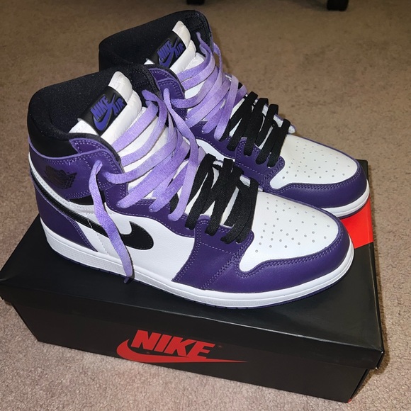 JORDAN 1 COURT PURPLE 2’s